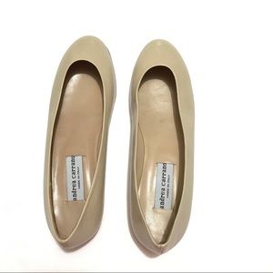 Andrea Carrano Round Toe Flats